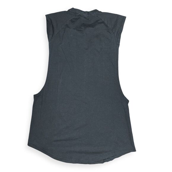 GYMSHARK Men’s Black Bold Drop Armhole Training Tank Top Size Medium - Picture 3 of 4